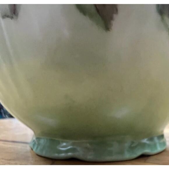 Antique Jean Pouyat Limoges Chocolate Pot Floral With Gold Gilt - Picture 7 of 15